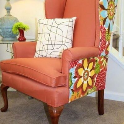 недорогие кресла с цветочным принтом