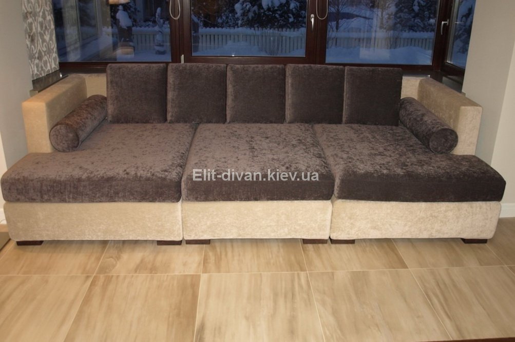 большой модульный диван