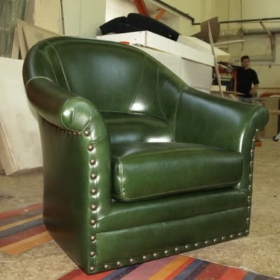 зеленое кресло на заказ