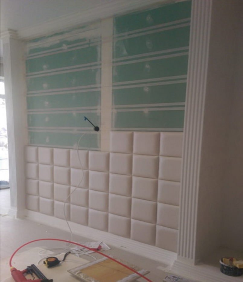 белые стеновые панели 