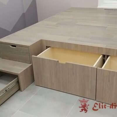 умная кровать подиум