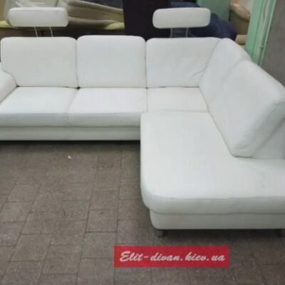 Белый модульный диван