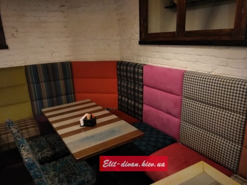 sofa in restaurant zakaz