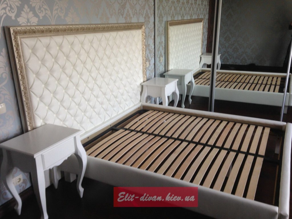 дизайнерская двухместная кровать на заказ Ирпень