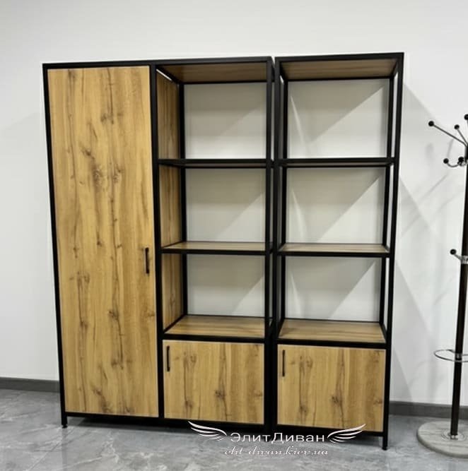 мебель из дуба в стиле лофт