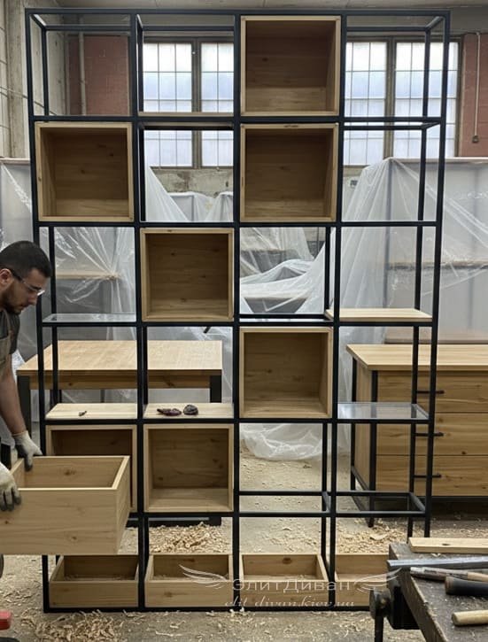 варианты мебели лофт