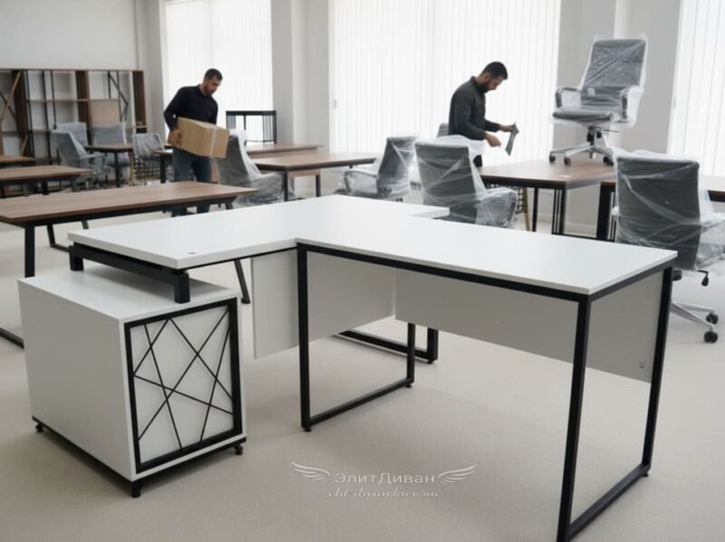 угловой стол лофт под заказ