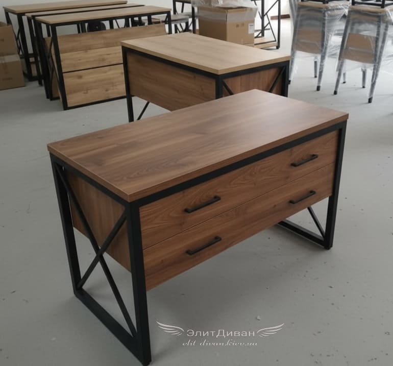 дизайн проєкты столов в стиле loft