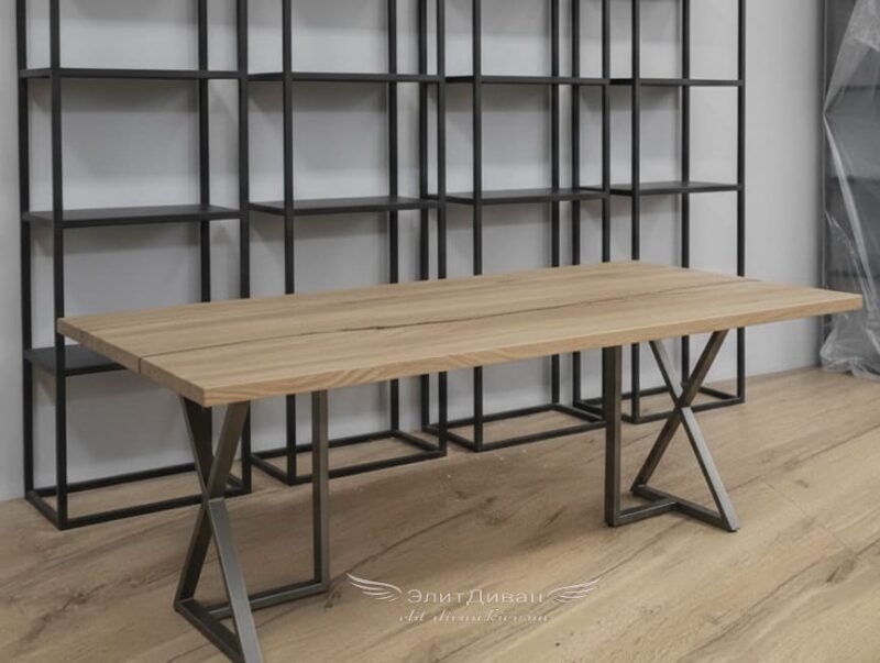 стол для переговоров под заказ в стиле loft
